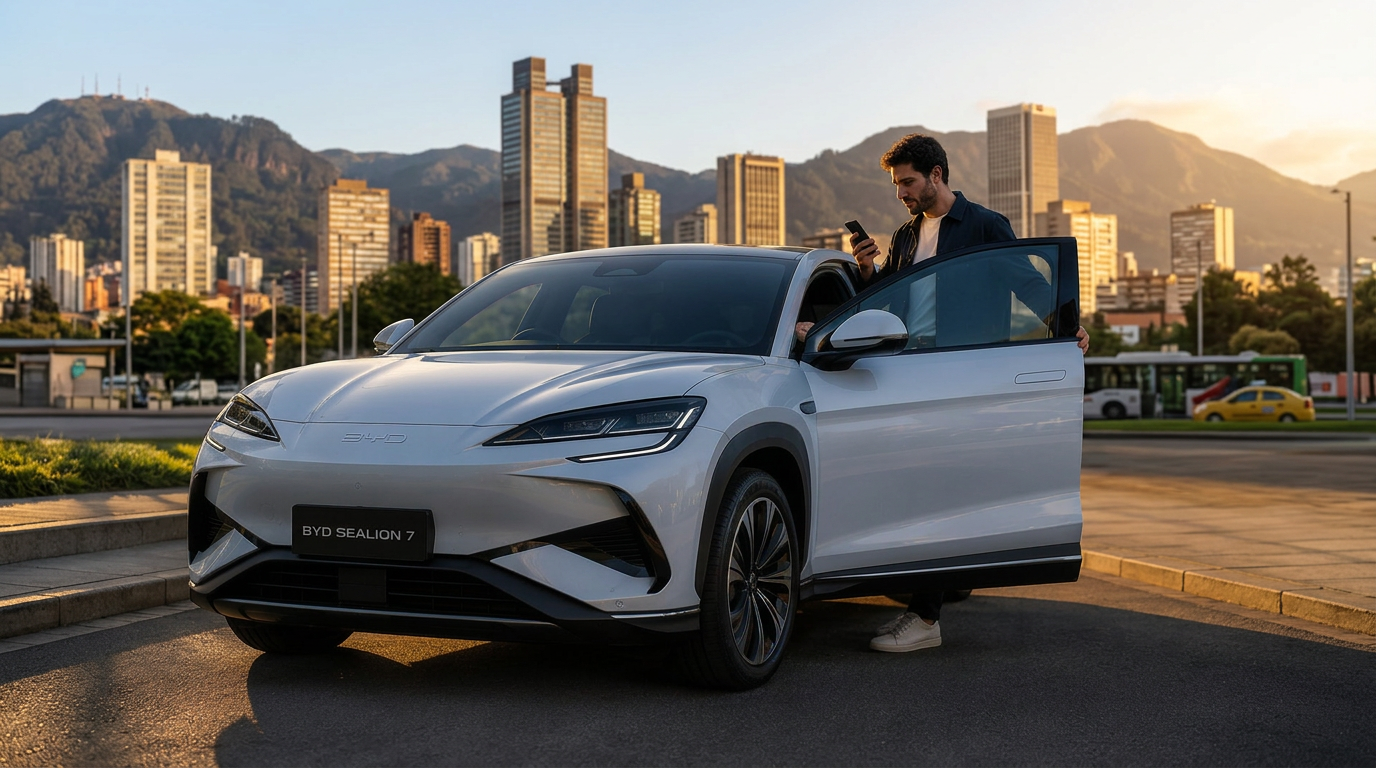 Vehículo BYD disponible en Munora Mobility